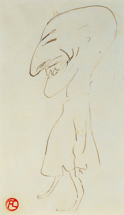 Monsieur Paul Viaud, c.1899 autorstwa Henri de Toulouse Lautrec