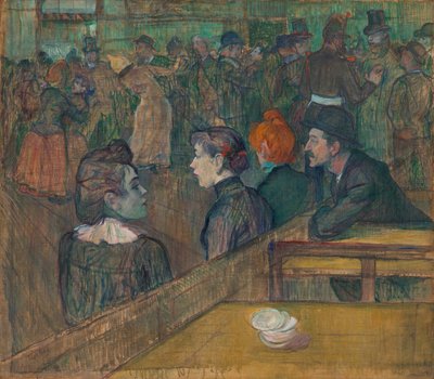 Moulin de la Galette, 1889. autorstwa Henri de Toulouse Lautrec