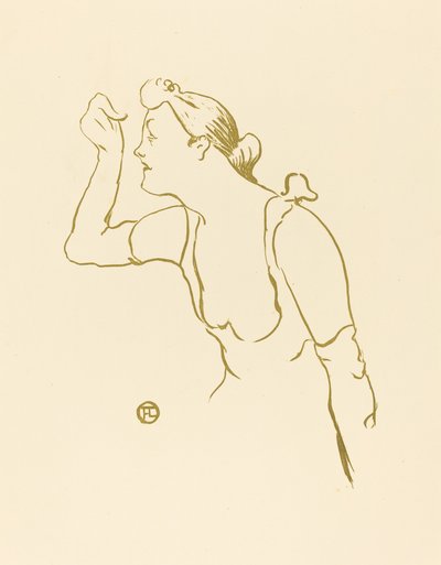 Paula Brebion autorstwa Henri de Toulouse Lautrec