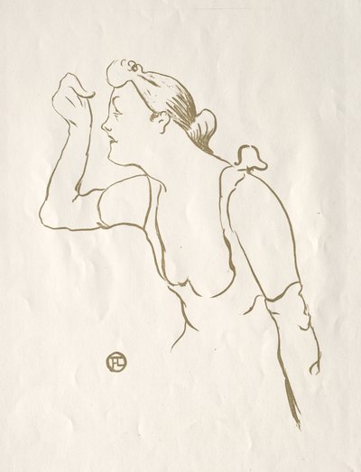 Paula Brebion autorstwa Henri de Toulouse-Lautrec