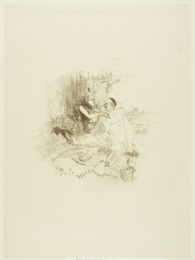 Piknik autorstwa Henri de Toulouse Lautrec