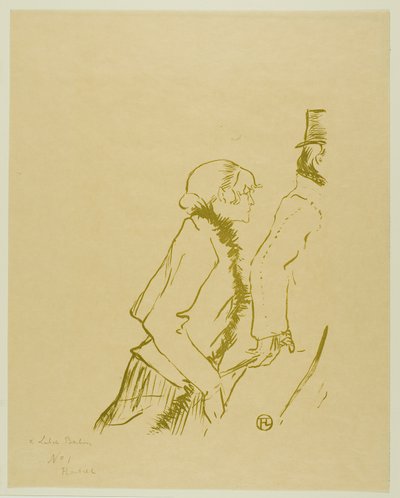 Arme Straßenhure! von Henri de Toulouse-Lautrec