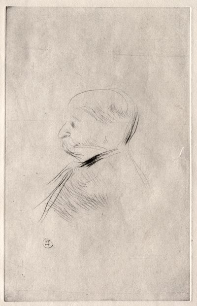 Portret M.X. autorstwa Henri de Toulouse Lautrec