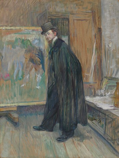 Portret Henri Nocqa, 1897 autorstwa Henri de Toulouse Lautrec