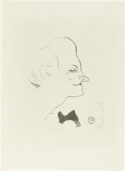 Portret piosenkarki Yvette Gilbert Yvette Gilbert Koncert Le Cafe (tytuł serii) autorstwa Henri de Toulouse Lautrec