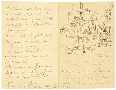 Princeteau i Lautrec autorstwa Henri de Toulouse Lautrec