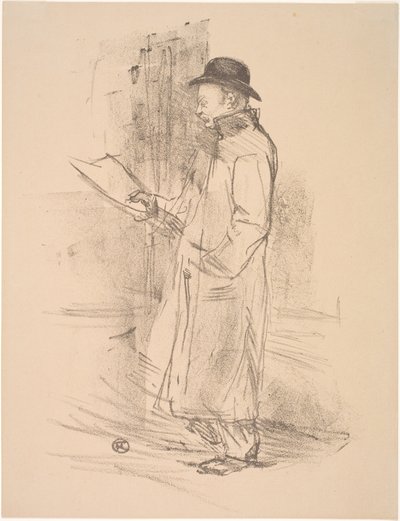 Program świadczeń Gémier autorstwa Henri de Toulouse Lautrec