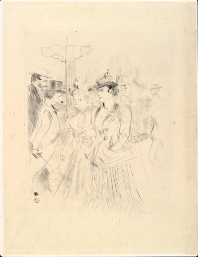 Promenu autorstwa Henri de Toulouse-Lautrec