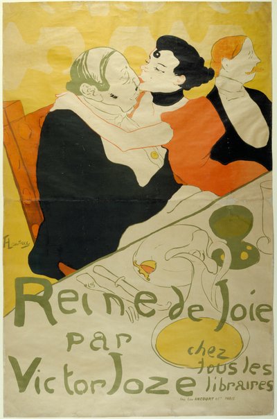królowa radości autorstwa Henri de Toulouse-Lautrec