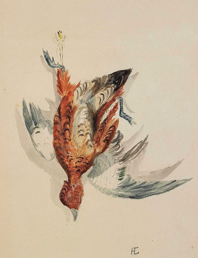 Rzeka czerwona, ok. 1877-80 autorstwa Henri de Toulouse Lautrec