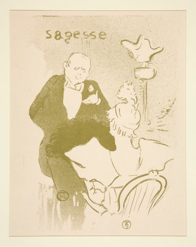 Mądrość autorstwa Henri de Toulouse-Lautrec