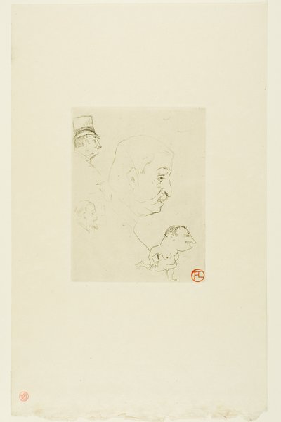 Naszkicować autorstwa Henri de Toulouse Lautrec