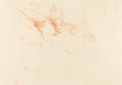 Spać autorstwa Henri de Toulouse Lautrec