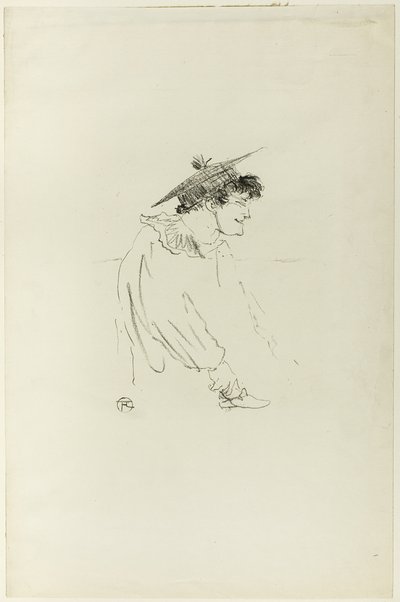 Mała Angielka (panna Dolly) autorstwa Henri de Toulouse-Lautrec