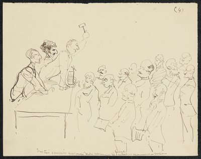 Zanurzenie, 1881 autorstwa Henri de Toulouse Lautrec