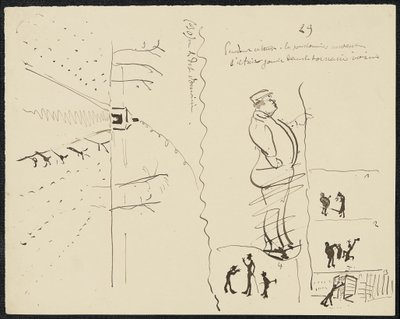 Zanurzenie, 1881 autorstwa Henri de Toulouse Lautrec