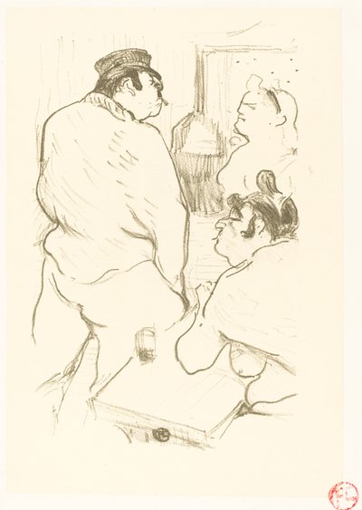 Terror Grenelle autorstwa Henri de Toulouse Lautrec