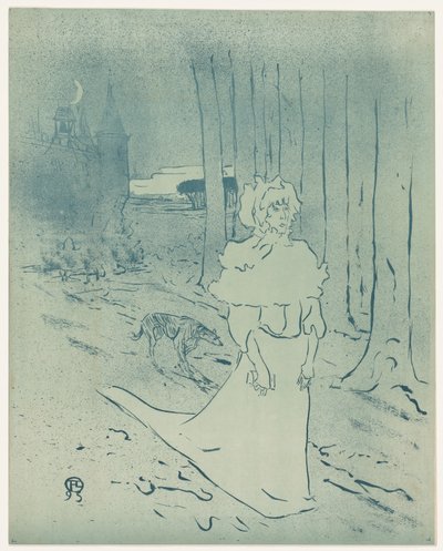 Kasztelanka lub Tocsin autorstwa Henri de Toulouse Lautrec