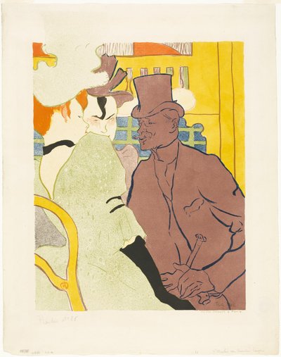 Anglik w Moulin Rouge autorstwa Henri de Toulouse-Lautrec