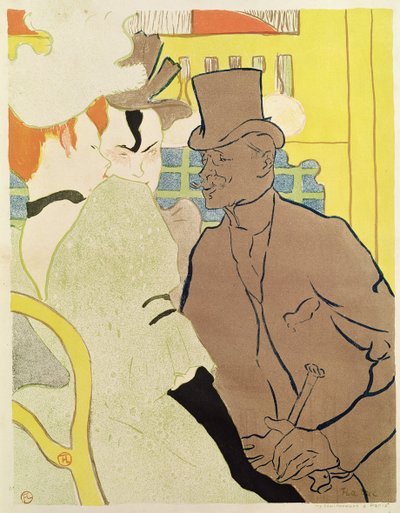 Anglik w Moulin Rouge autorstwa Henri de Toulouse Lautrec