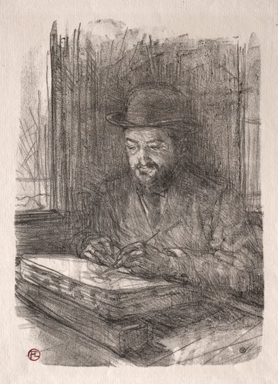 Dobry litograf autorstwa Henri de Toulouse Lautrec
