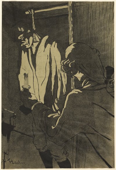 Wisielec autorstwa Henri de Toulouse-Lautrec