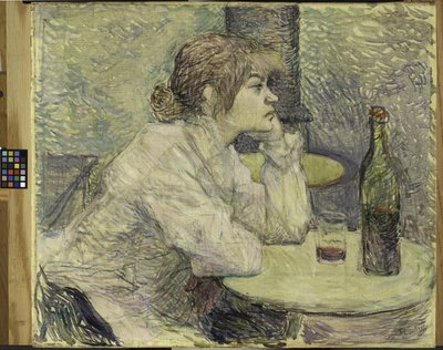 Kac (Suzanne Valadon) 1887-89 autorstwa Henri de Toulouse Lautrec
