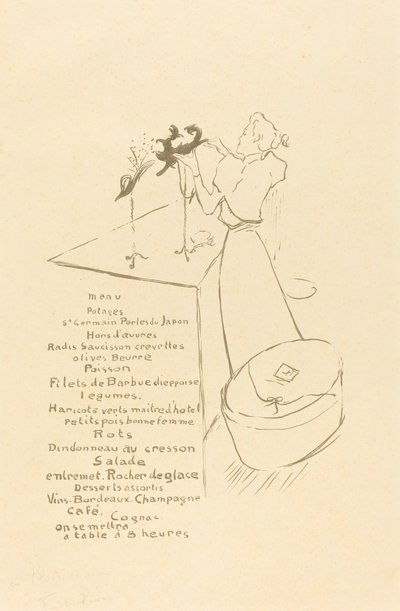Miller (Millliner - Renée Vert) autorstwa Henri de Toulouse Lautrec