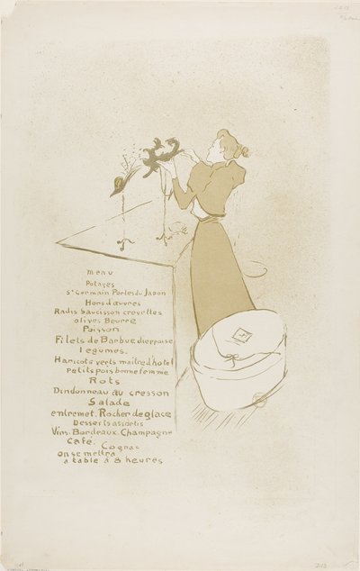 Miller, Renée Vert autorstwa Henri de Toulouse Lautrec