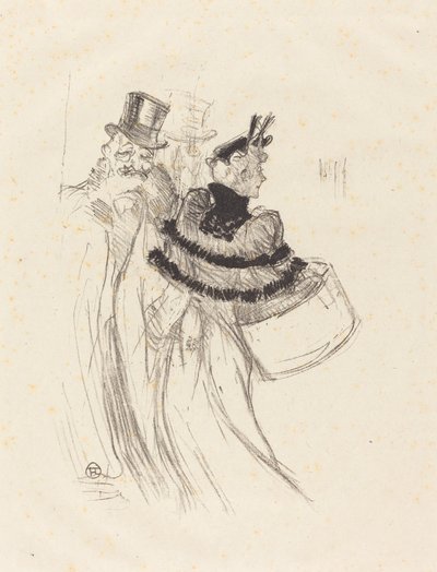 Starzy Panowie autorstwa Henri de Toulouse Lautrec