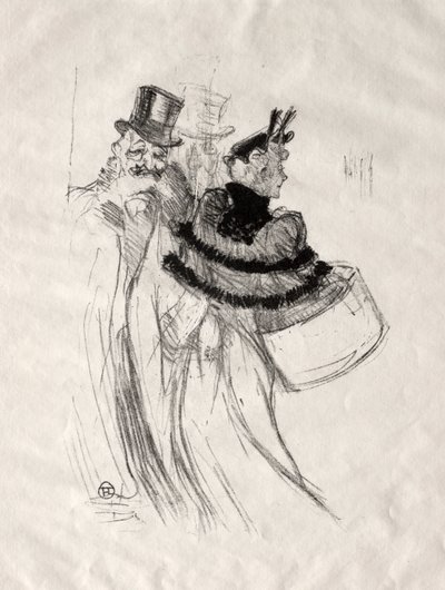 Starzy Panowie, 1894. autorstwa Henri de Toulouse Lautrec