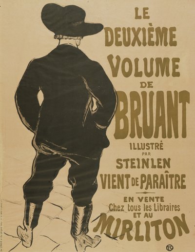 Drugi tom Bruanta, 1893 autorstwa Henri de Toulouse Lautrec