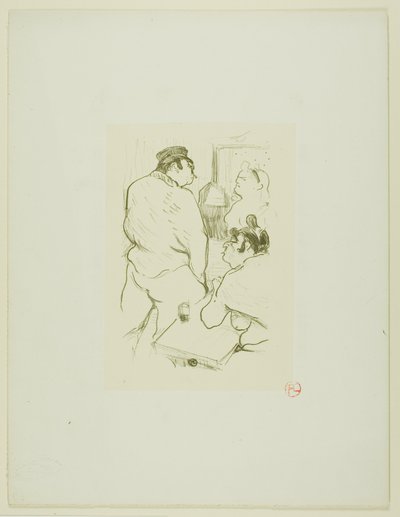 Terror Grenelle autorstwa Henri de Toulouse Lautrec