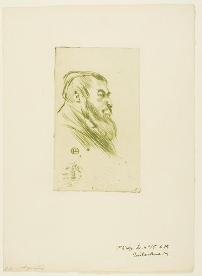 Tristan Bernard autorstwa Henri de Toulouse Lautrec