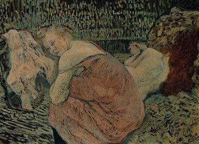 Dwóch przyjaciół, 1895 autorstwa Henri de Toulouse Lautrec
