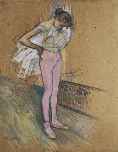 Nieznany obraz autorstwa Henri de Toulouse Lautrec