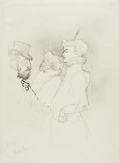 Dlaczego nie?... Raz się nie liczy autorstwa Henri de Toulouse-Lautrec