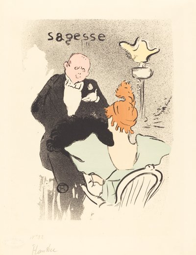 Weisheit Sagesse von Henri de Toulouse Lautrec