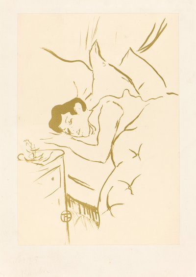 Twoje usta (Ta bouche) autorstwa Henri de Toulouse Lautrec