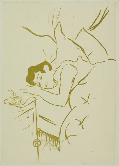 Twoje usta autorstwa Henri de Toulouse-Lautrec