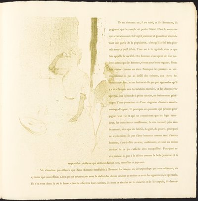 Yvette Guilbert autorstwa Henri de Toulouse Lautrec