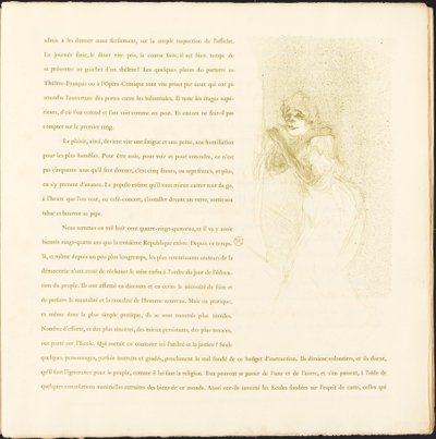 Yvette Guilbert autorstwa Henri de Toulouse Lautrec