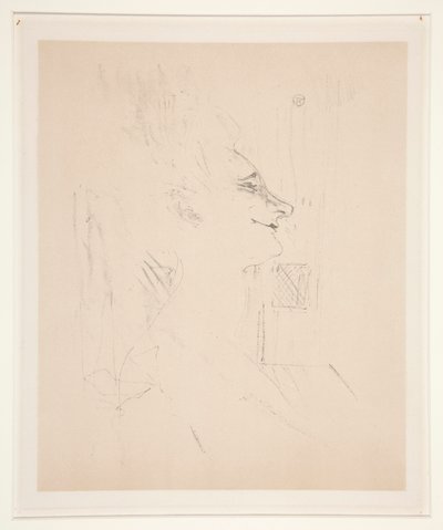 Yvette Guilbert, autorstwa Henri de Toulouse-Lautrec