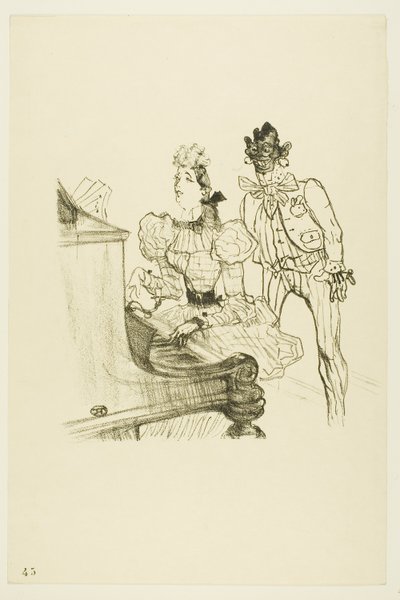 Zamboula-Polka autorstwa Henri de Toulouse-Lautrec
