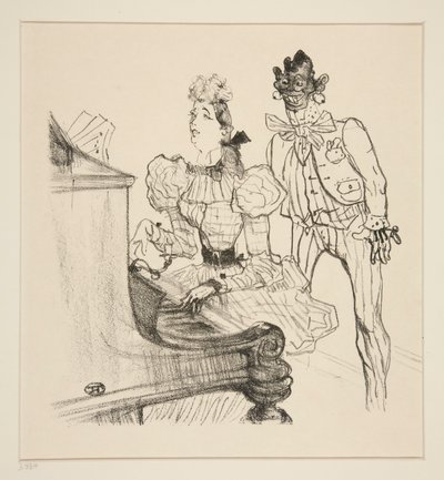 Zamboula-Polka autorstwa Henri de Toulouse-Lautrec