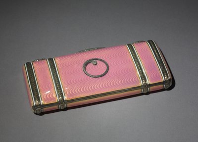 Pudełko Kosmetyczne, firma Peter Carl Fabergé autorstwa Henrik Wigstrom