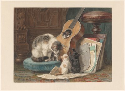 Muzycy Harmoniści autorstwa Henriëtte Ronner