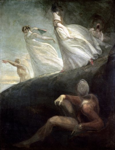 Kobiety z Hastings (olej na płótnie) autorstwa Henry (1741-1825) Fuseli