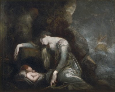 Danae i Perseusz na Serifos autorstwa Henry (1741 1825) Fuseli