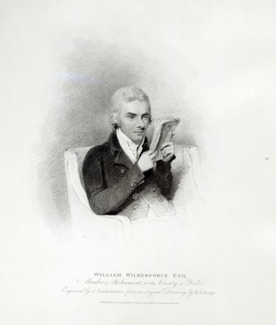 William Wilberforce, wygrawerowany przez J. Vendraminiego autorstwa Henry (after) Edridge